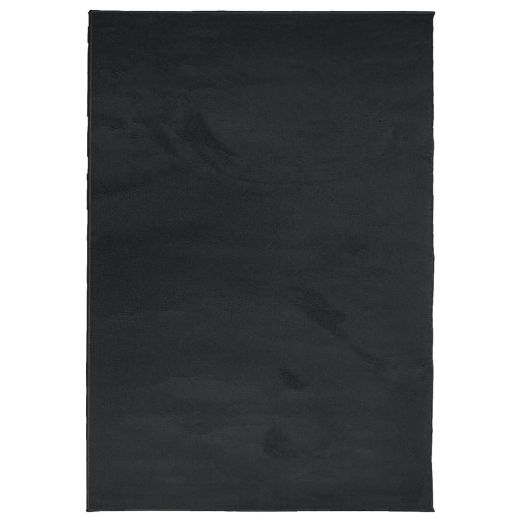 vidaXL Rug OVIEDO Short Pile Black 300x400 cm - Soft, Durable, and Stylish - Sudd