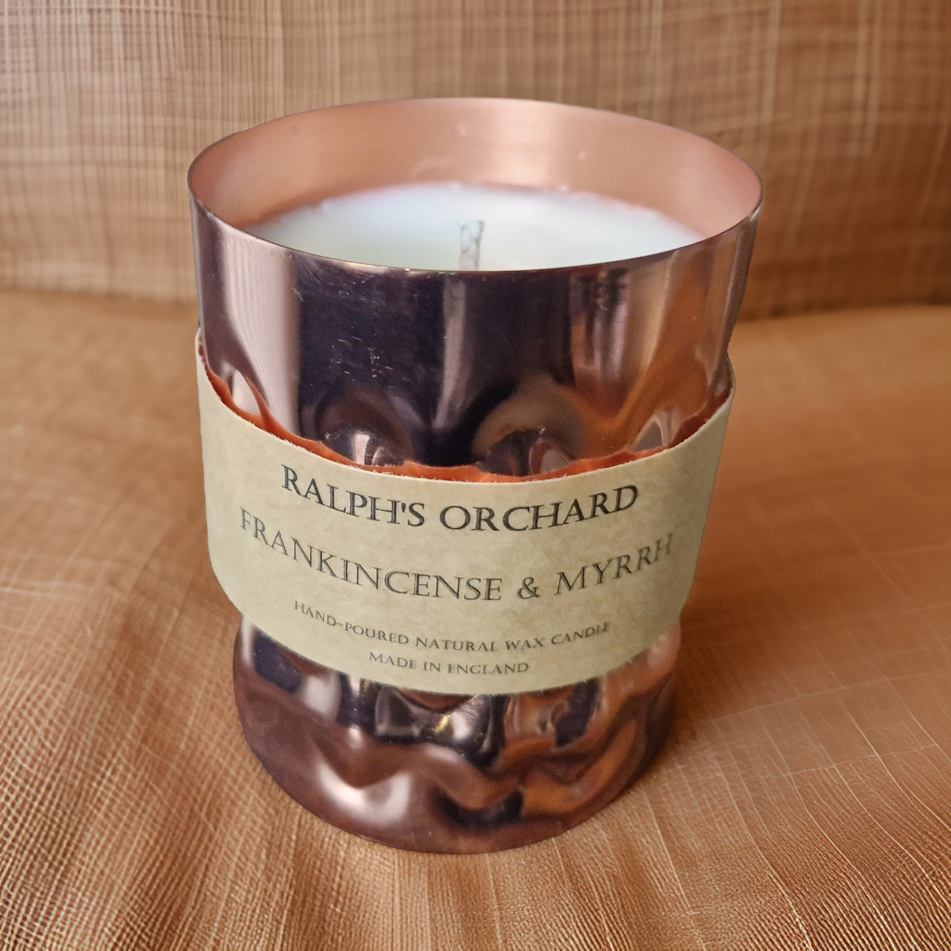 Frankincense & Myrrh Scented Candle - Sudd