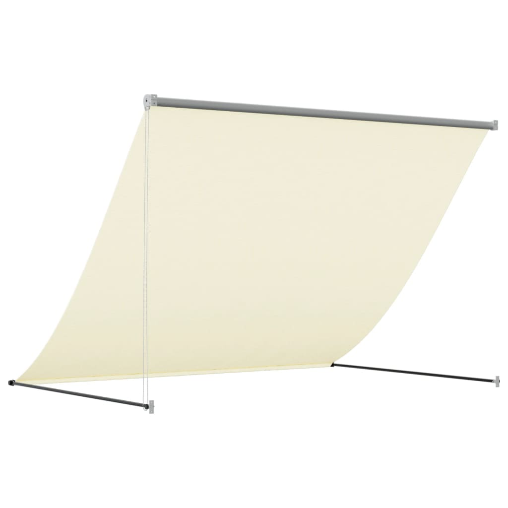 Cream Retractable Awning - Sudd