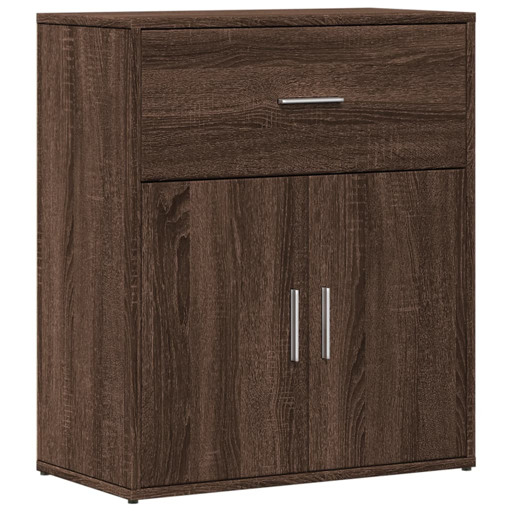 Brown Oak Sideboard - Sudd