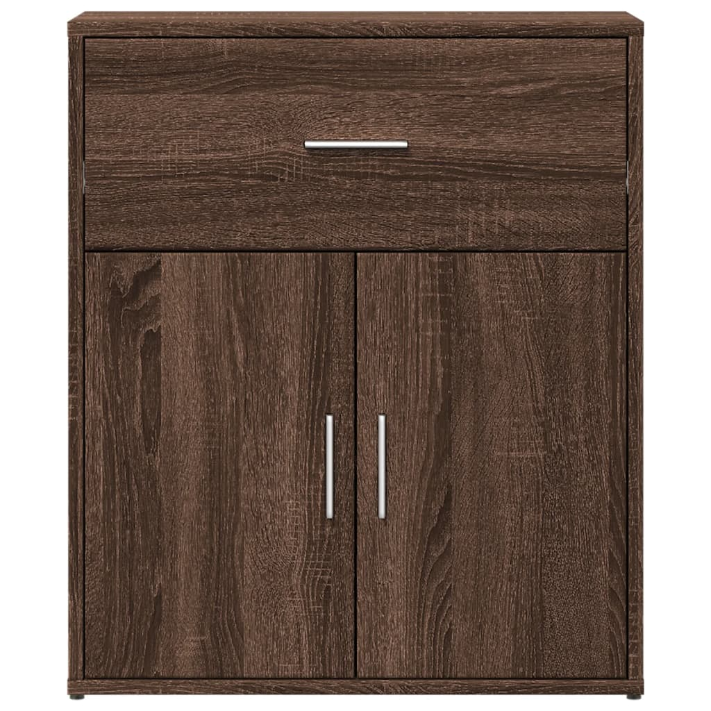 Brown Oak Sideboard - Sudd