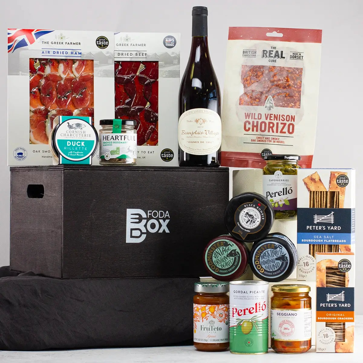 Delight Your Dad with the Dad Red Wine, Cheese, and Charcuterie Hamper - Sudd