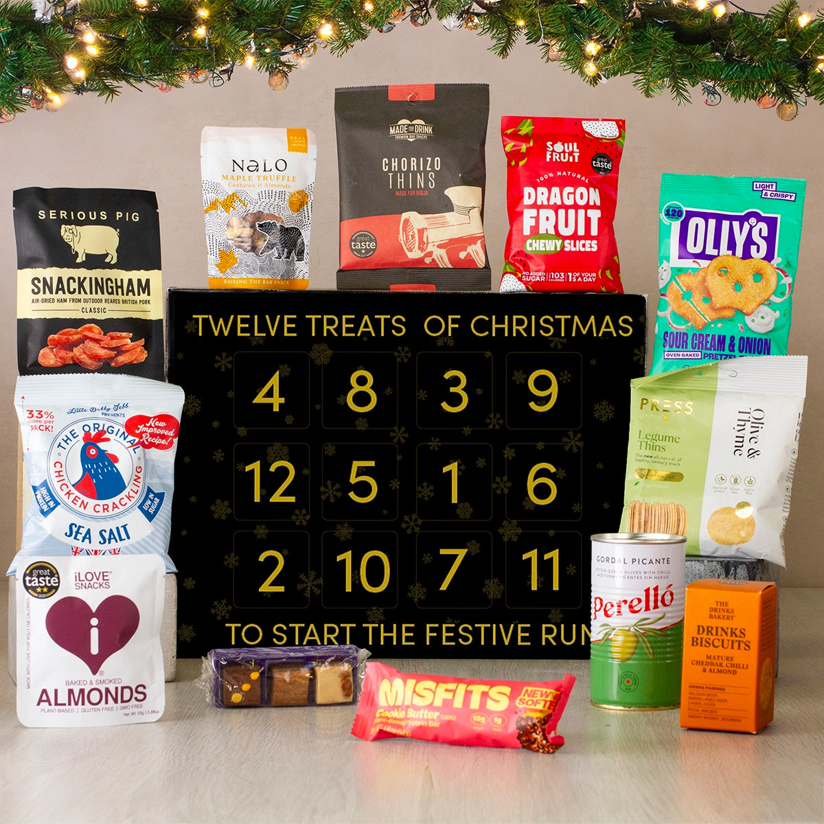 12 Days of Snacks Advent Calendar