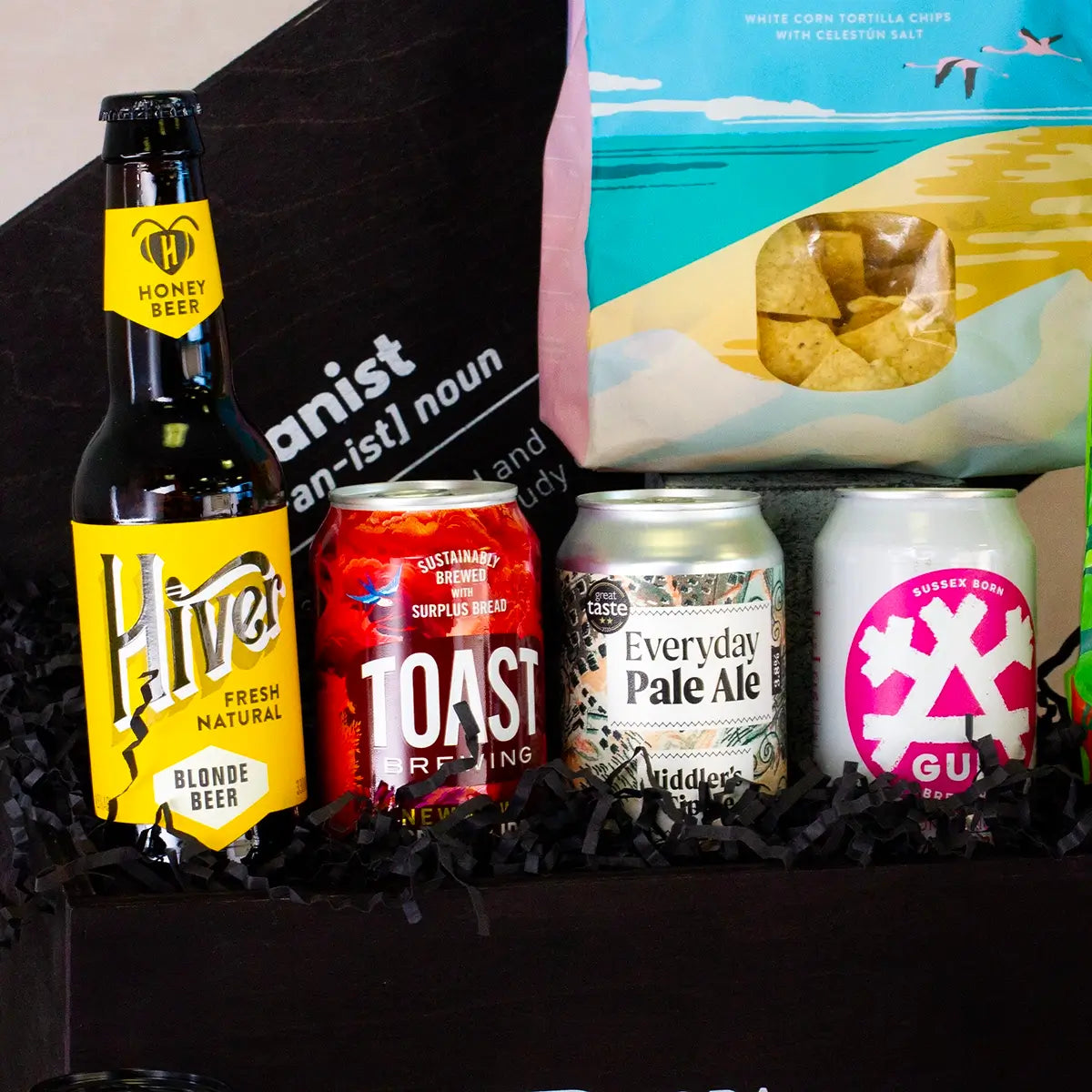 Beer, Chips and Dips Gift Box