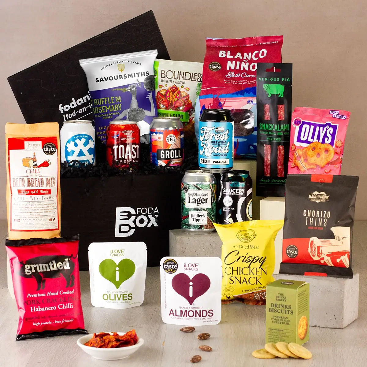 Big Man Box - Beer and Snack Hamper