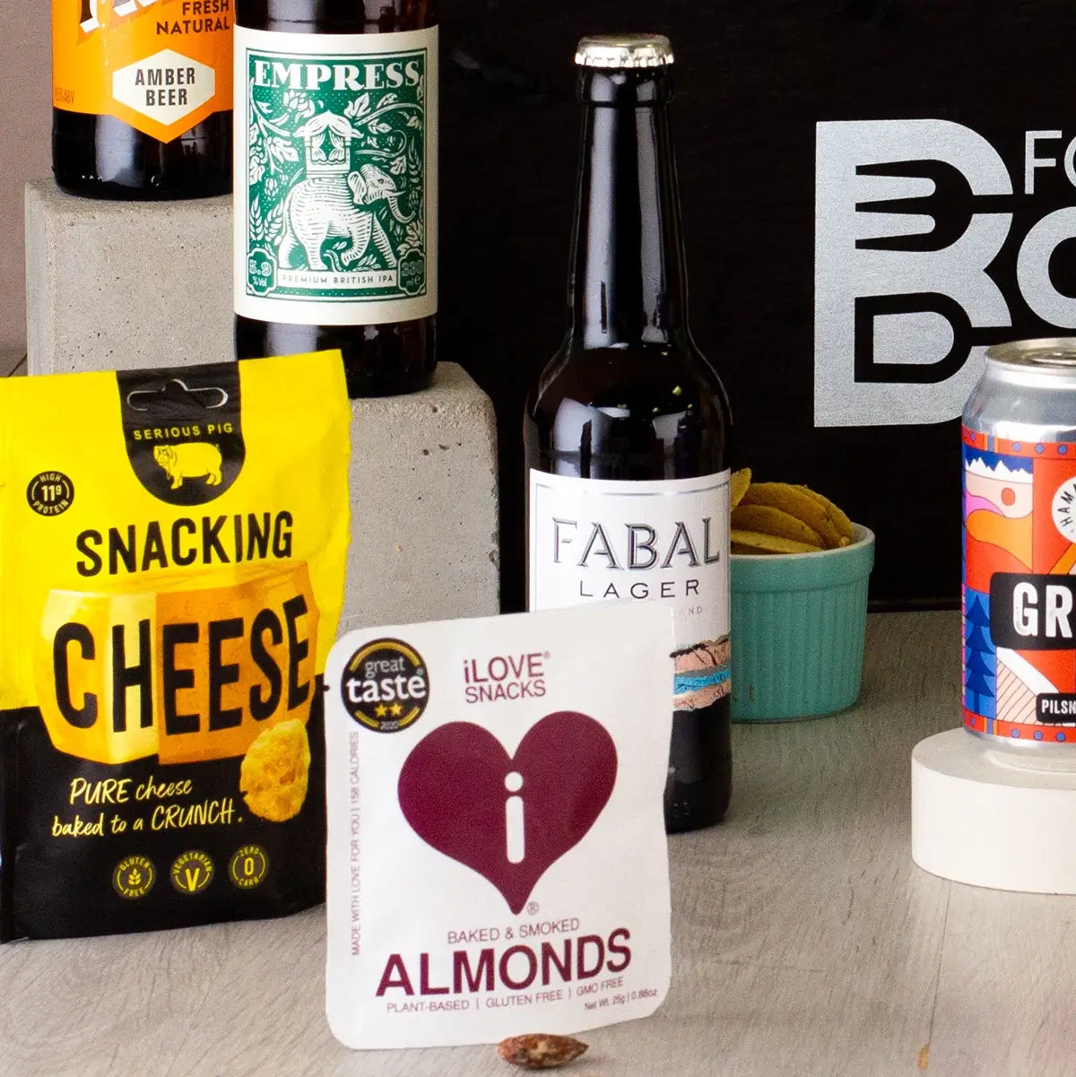 XXL Beer and Snacks Gift Hamper