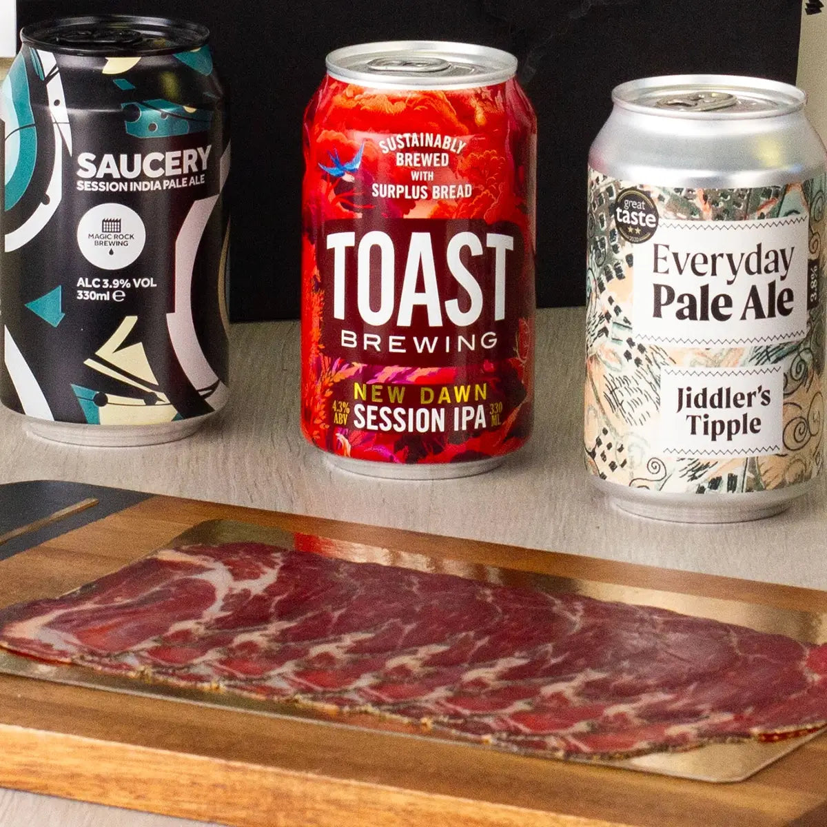 Craft Beer, Charcuterie and Cheese Gift Hamper