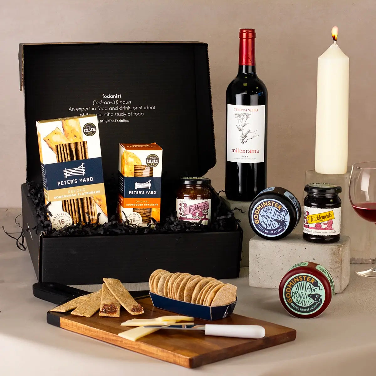 Red Wine and Cheese Gift Hamper