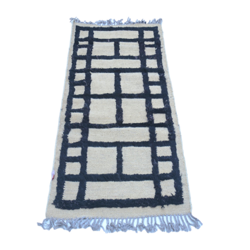 IKAT Oushak Kilim Rug - Sudd