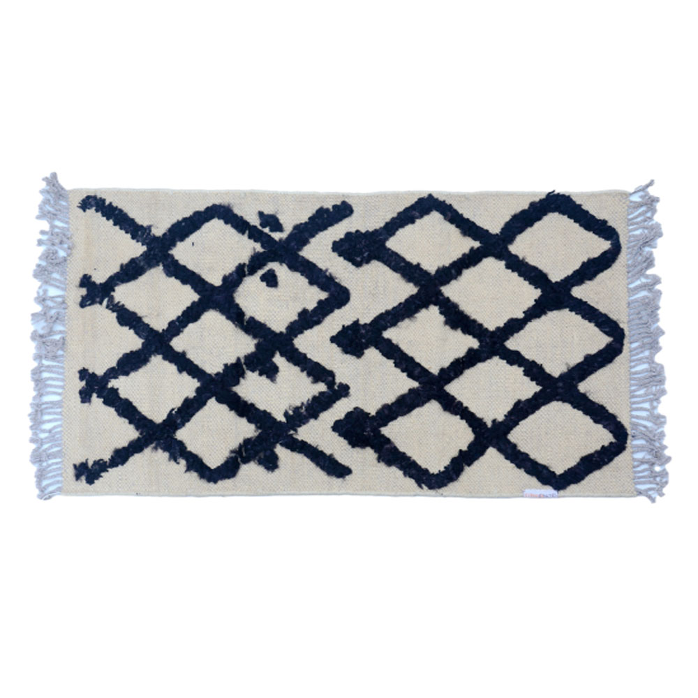 IKAT Scandinavian Morrocan Kilim Rug - Sudd