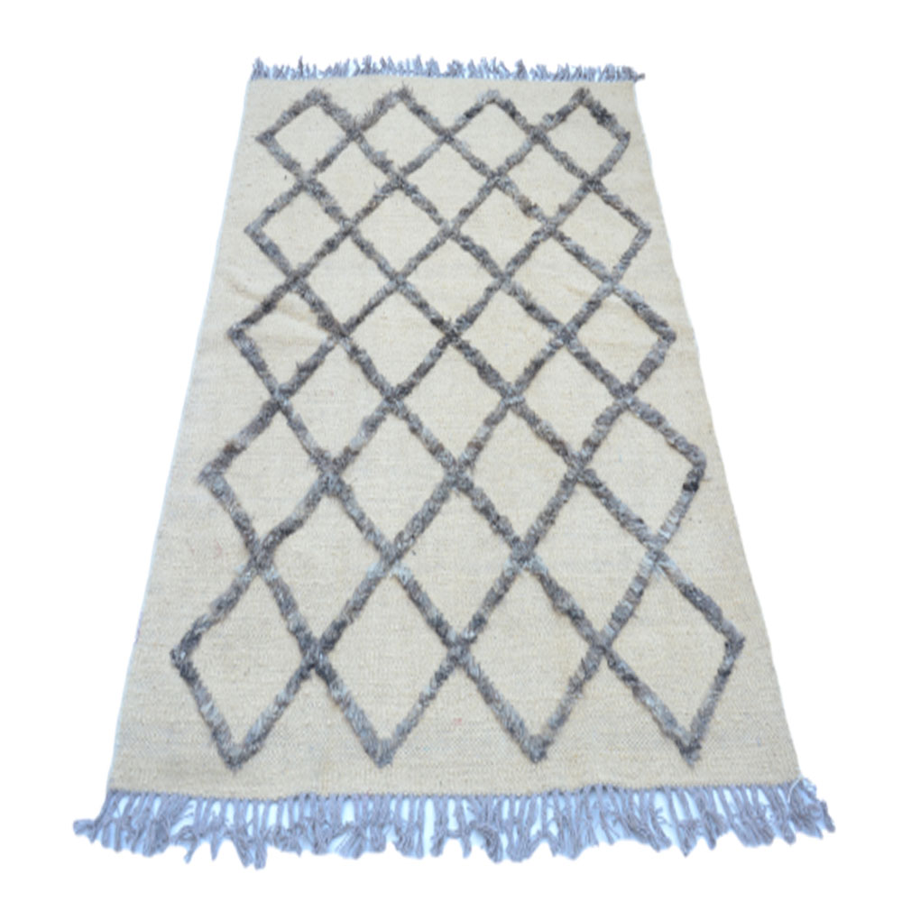 IKAT Sivas Pearl Bush Kilim Rug - Handwoven, Colorful & Attractive - Sudd