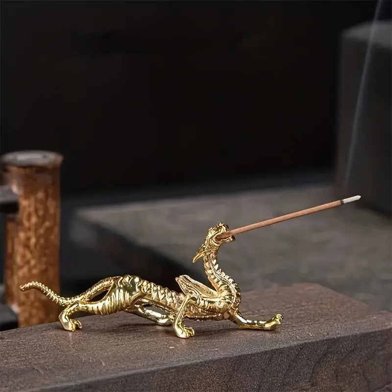 Golden Dragon Incense Holder - Sudd