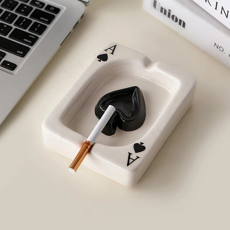 Playing Card Ashtray - Sudd