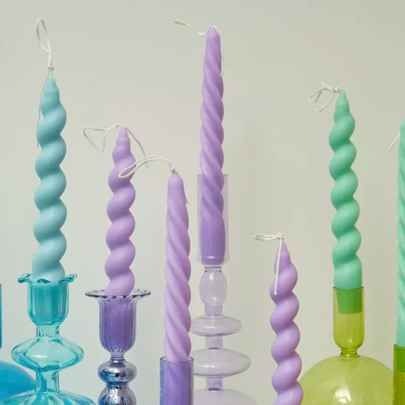 Coloured Taper Candle 2pcs - Sudd