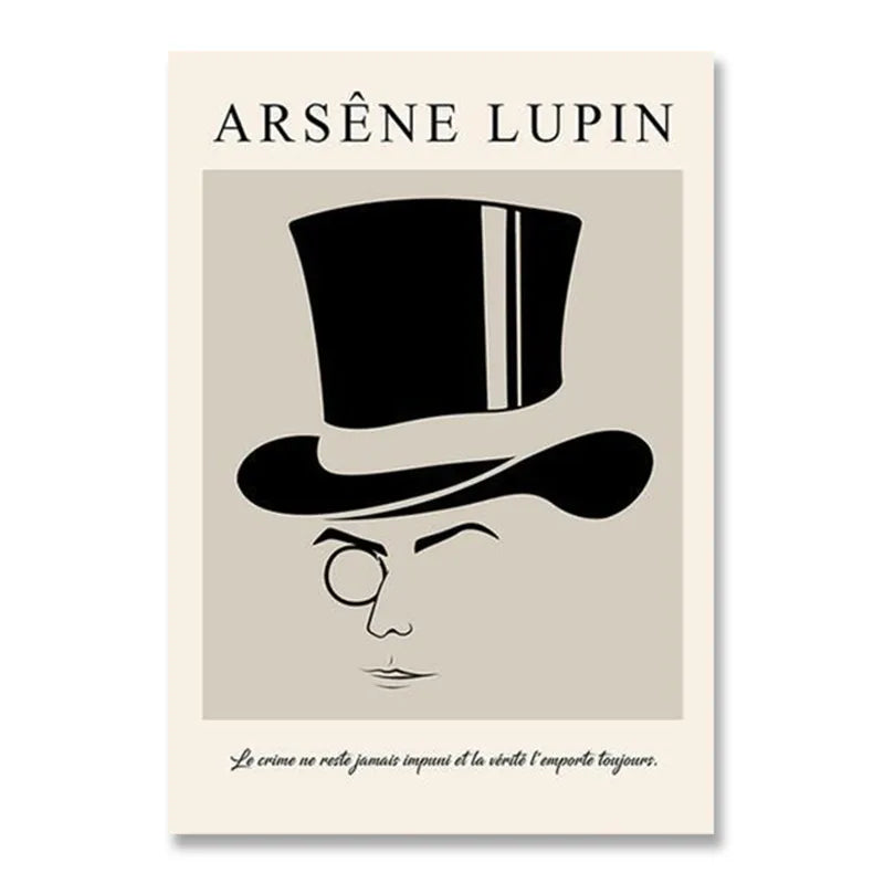 Arsene Lupin Print - Sudd