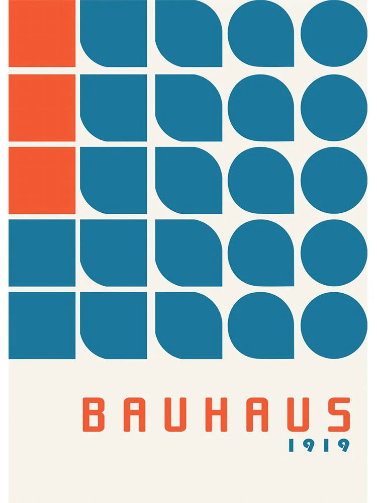 Bauhaus 1919 Blue Print - Sudd