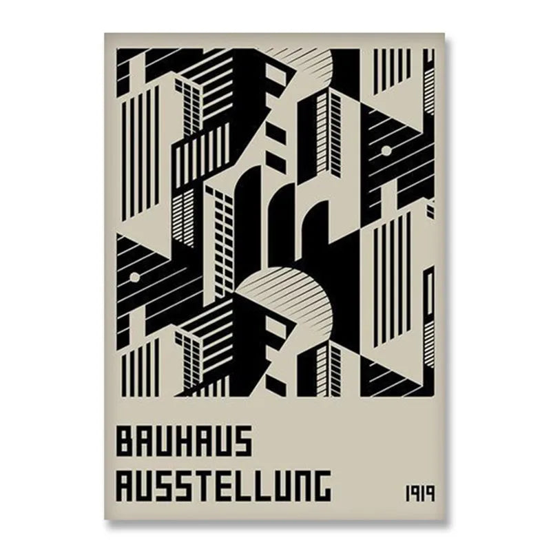 Bauhaus Ausstellung 1919 Print - Sudd