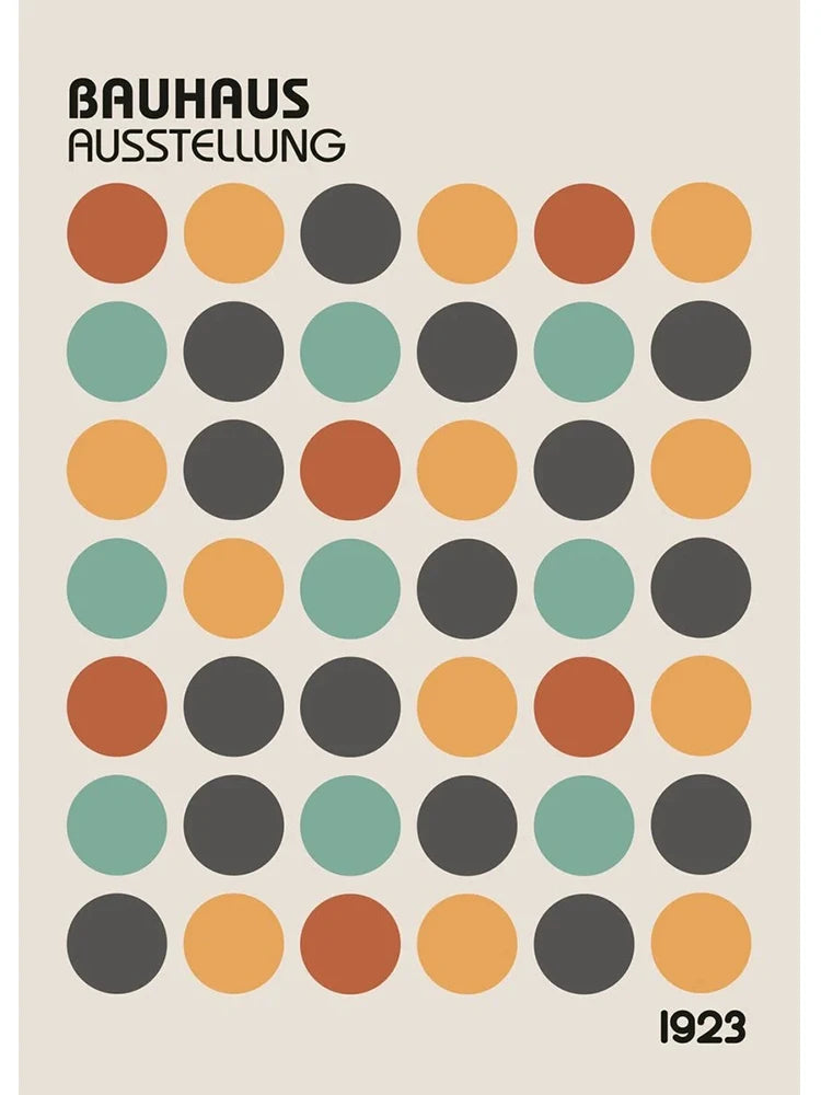 Bauhaus Ausstellung Dots 1923 Print - Sudd