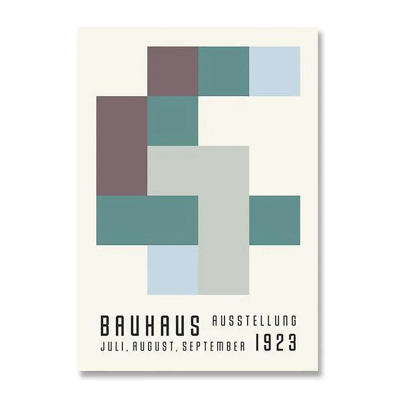 Bauhaus Ausstellung Pixel 1923 Print - Sudd