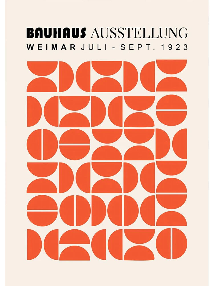 Bauhaus Ausstellung Weimar 1923 Print - Sudd