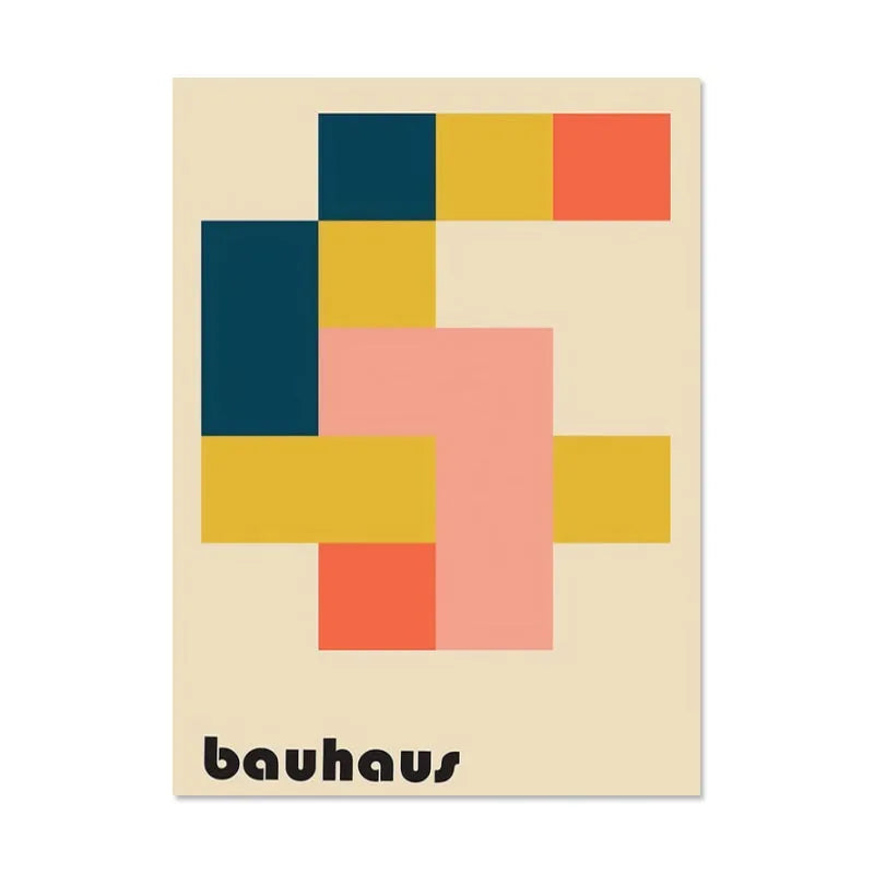 Bauhaus Pixel Print - Sudd