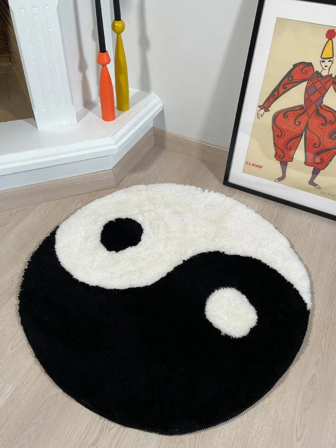 Yin & Yang Rug - Sudd