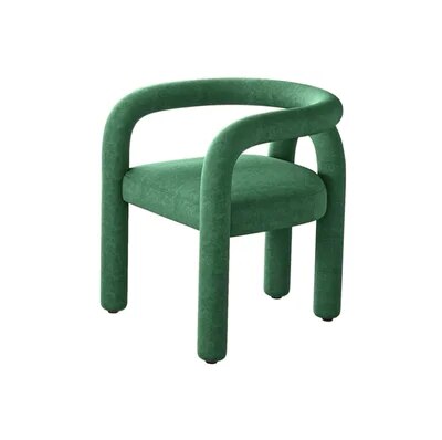 Wool Textured Rounded Noodle Chair - Sudd