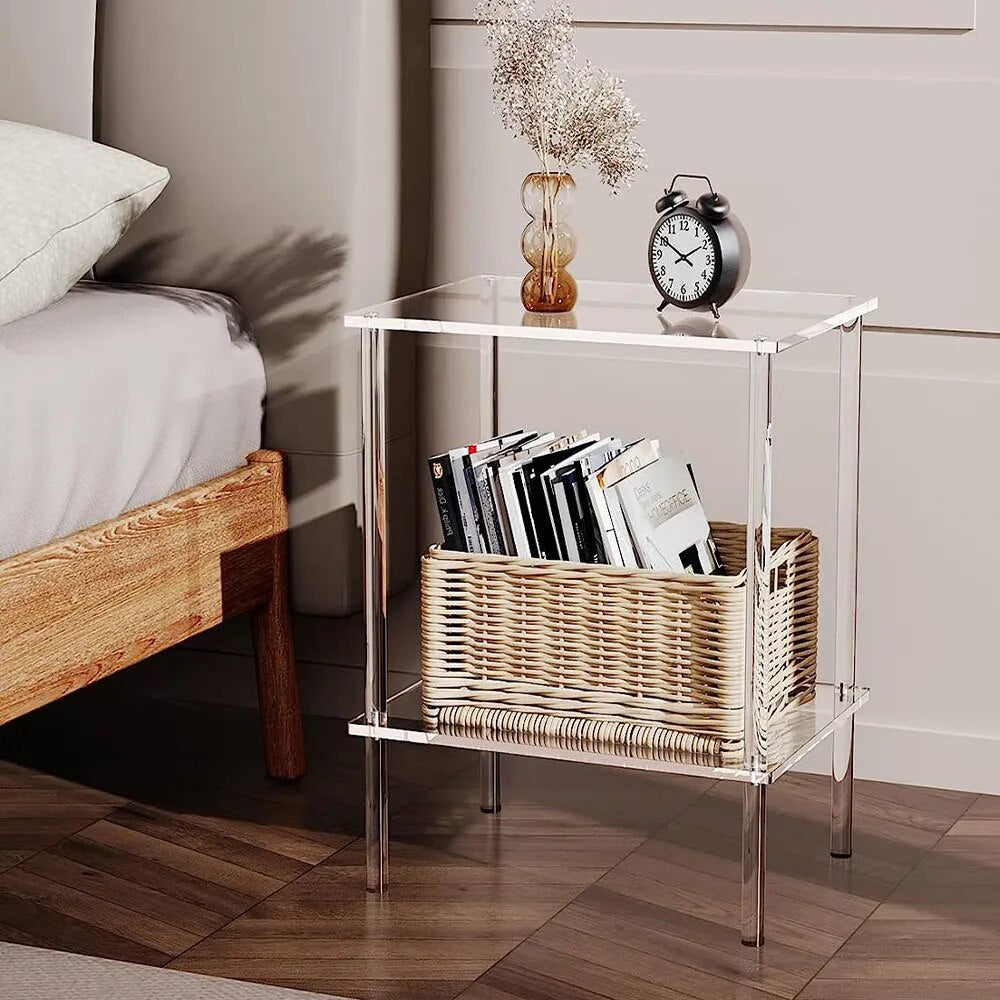 Acrylic Side Table - Sudd