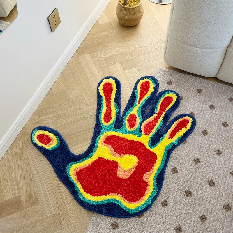 Tufted Hand Heatmap Rug - Sudd