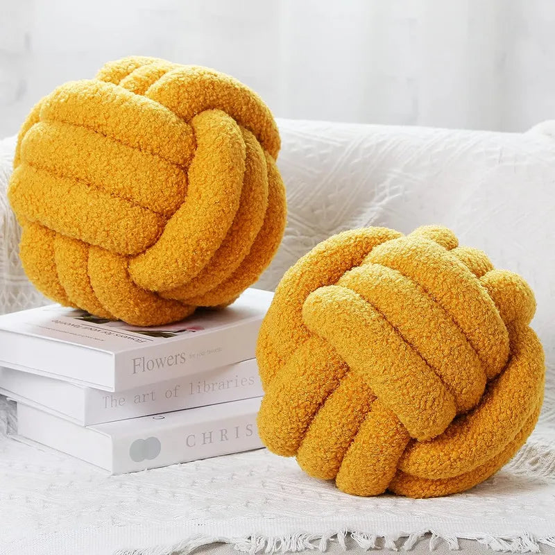 Soft Knotted Ball Cushion - Sudd