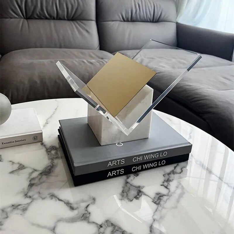 Marble Acrylic Book Holder - Sudd