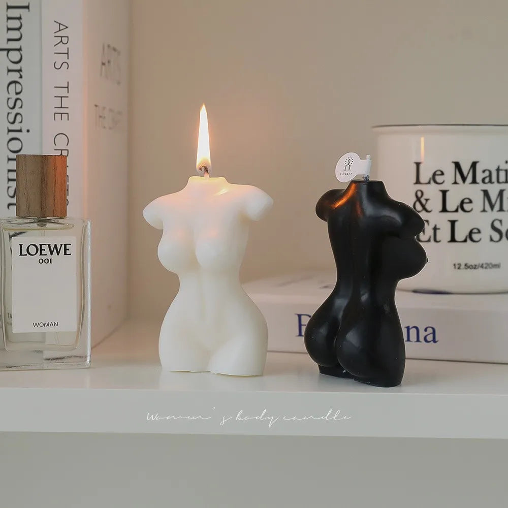 Woman Body Shape Scented Candle - Sudd