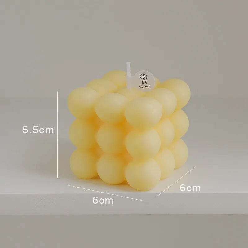 Bubble Cube Handmade Scented Candle - Sudd