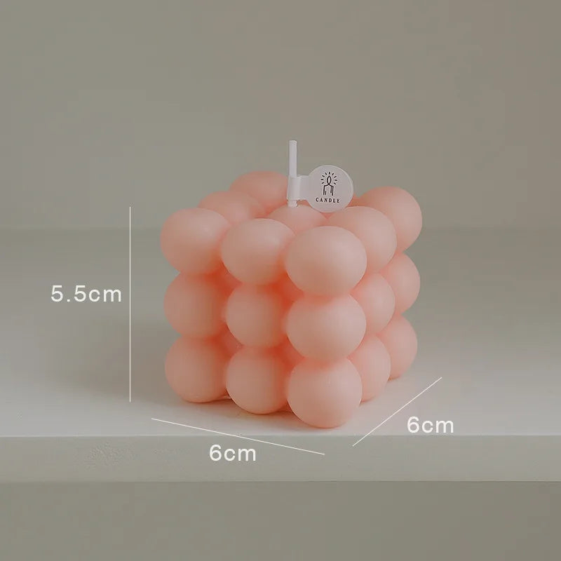 Bubble Cube Handmade Scented Candle - Sudd