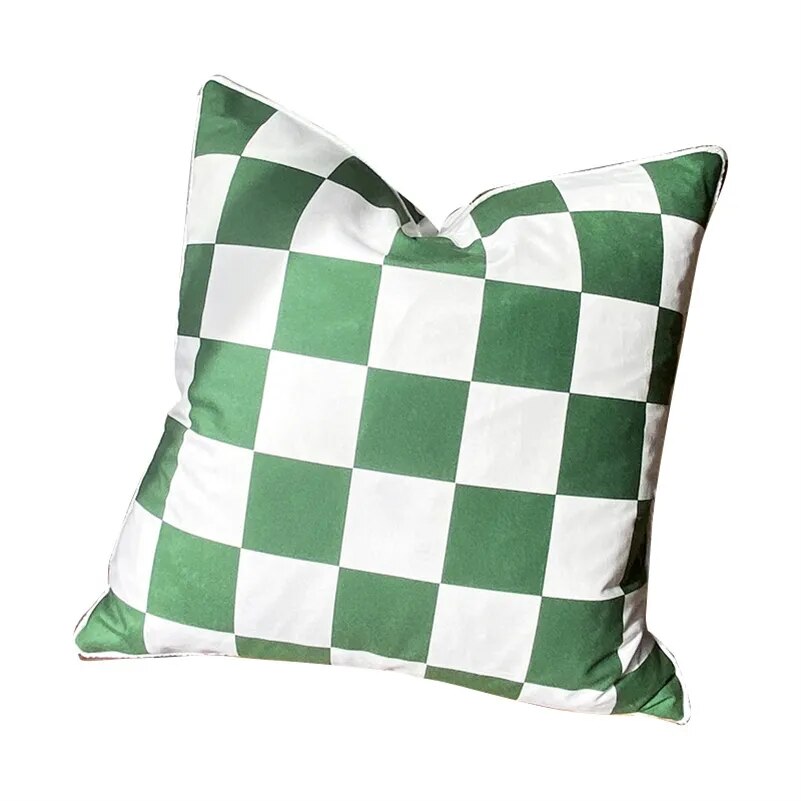 Checkerboard Square Cushion - Sudd