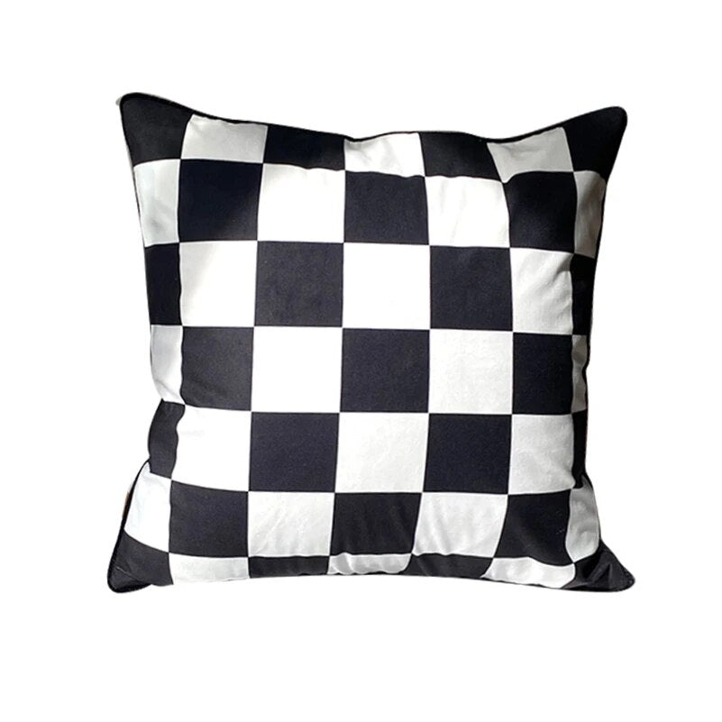 Checkerboard Square Cushion - Sudd